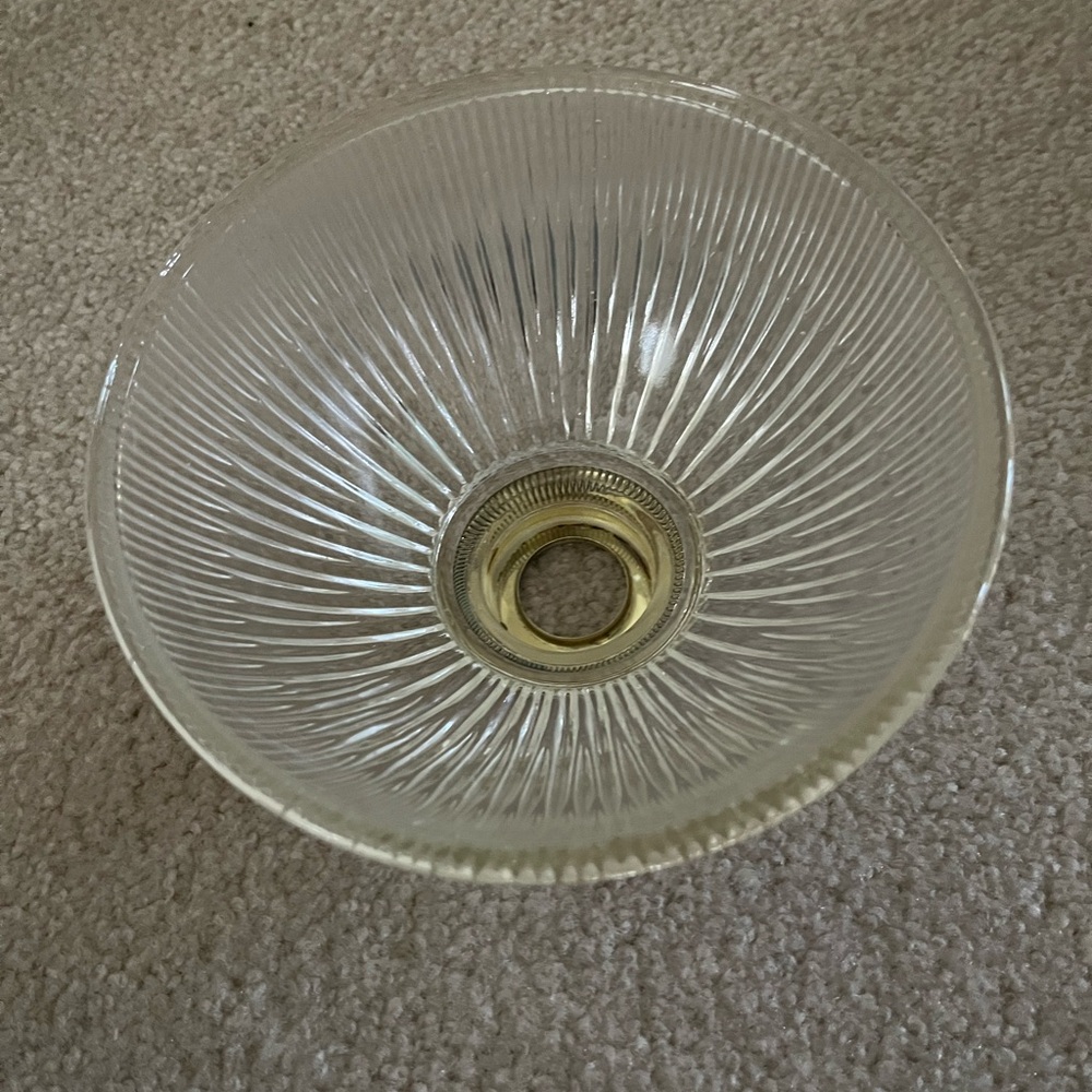 Vintage PartyLite utility candle lamp with one utility candle and candle snuffer - Picture 5 of 9